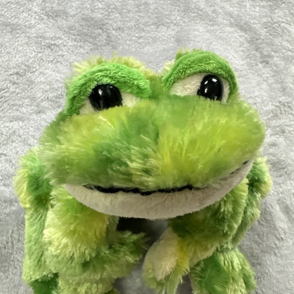 Ganz Webkinz Tie Dye Frog Plush Stuffed Animal 8" HM162 NO CODE Green Swamp - Picture 5 of 10